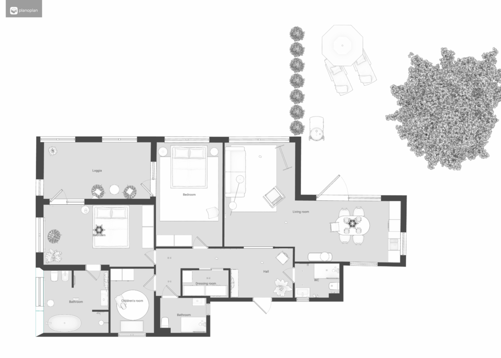 Grundriss Beispiel Wiesenstahl
